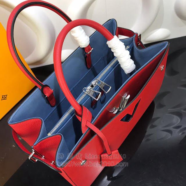 LV女包 路易威登TwistTote手袋 Epi粒紋牛皮 LV斜挎女包 LV單肩包 LV手提包 LV手腕包  ydh3089
